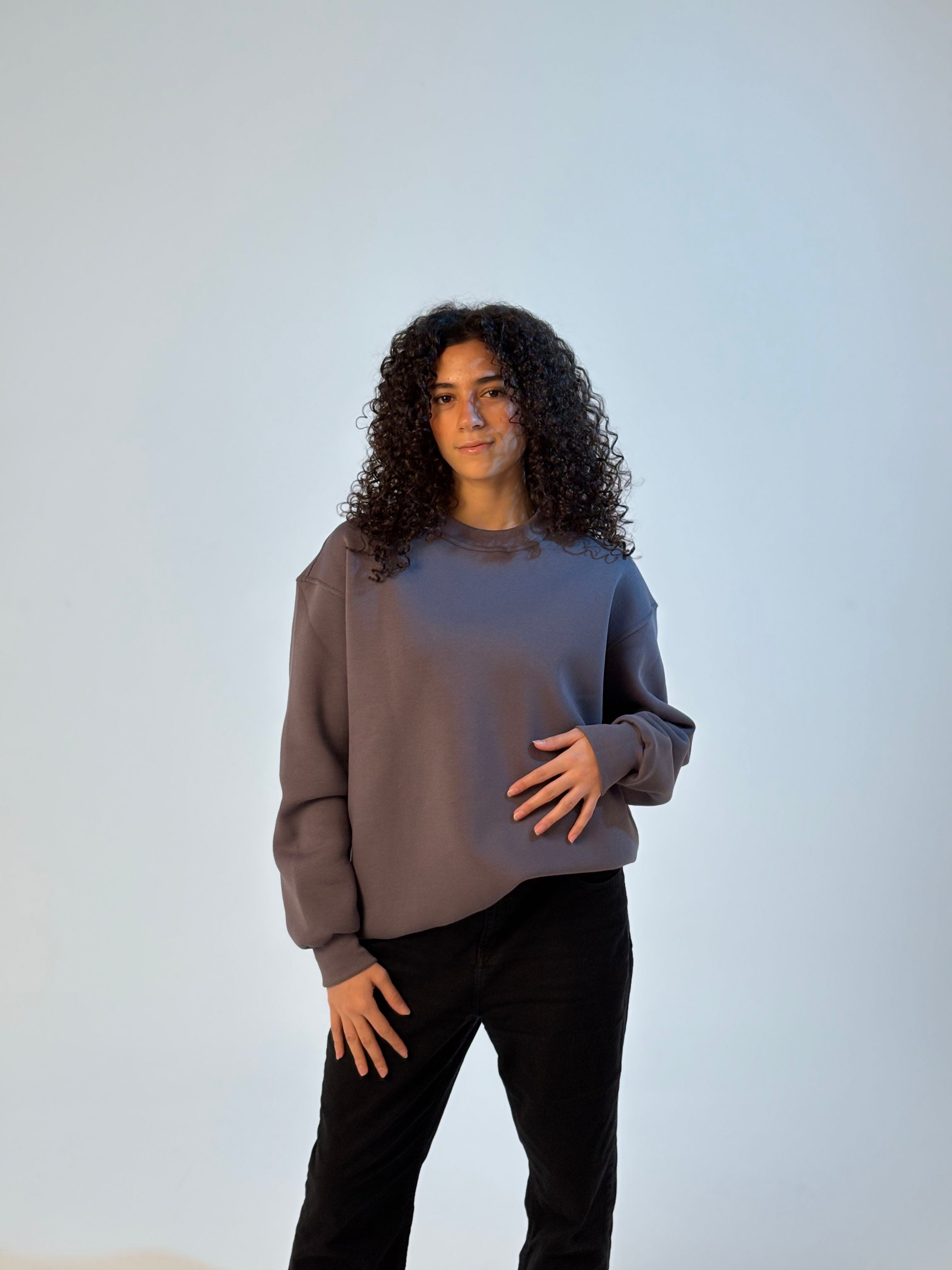 Essential Premium Crewneck - Gray