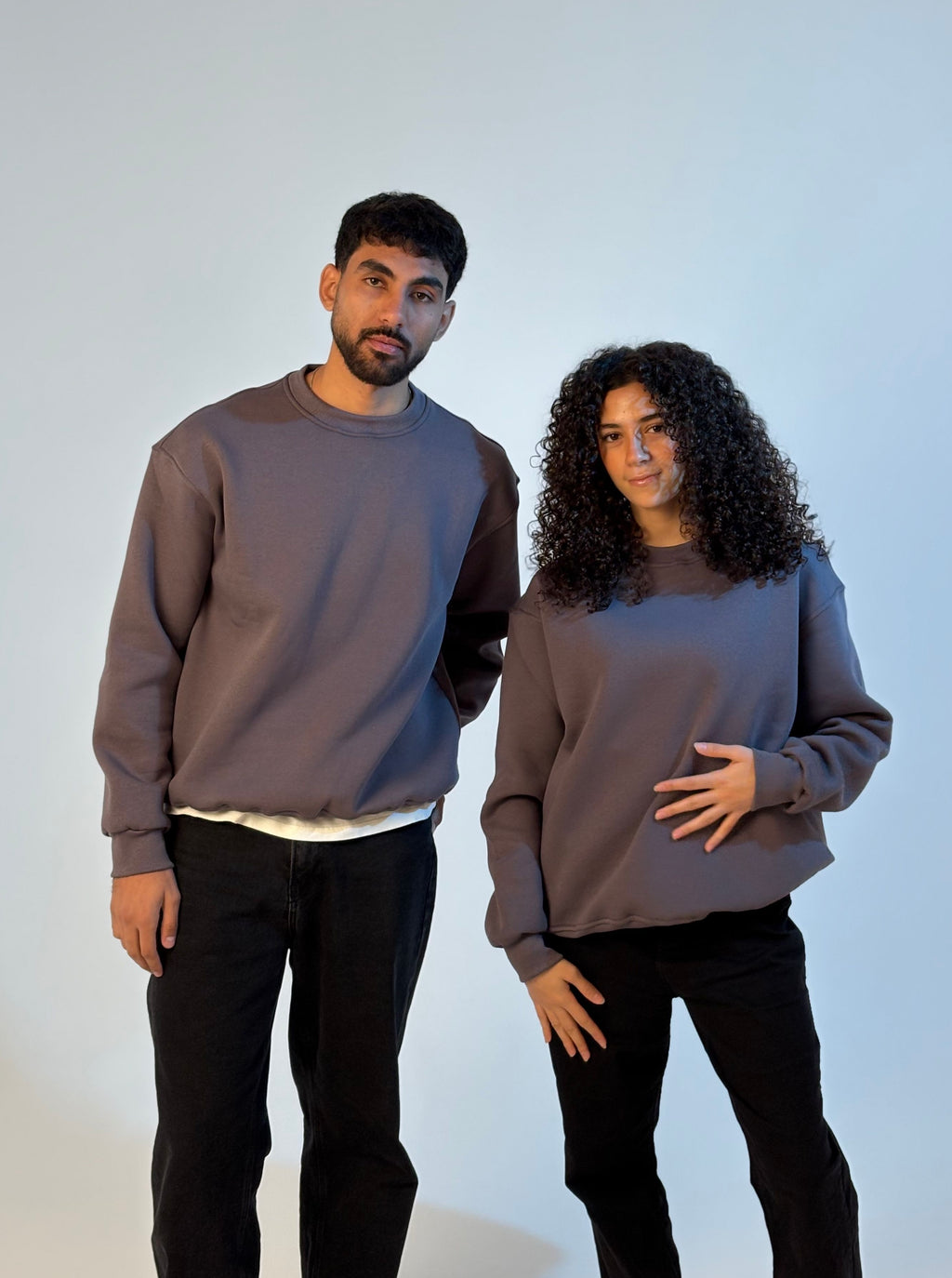 Essential Premium Crewneck - Gray